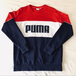 Puma Crewneck Pullover Sweater